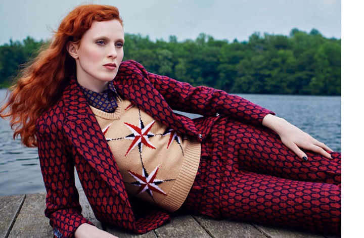 Karen Elson《Harper's Bazaar》俄罗斯版2016年8月号