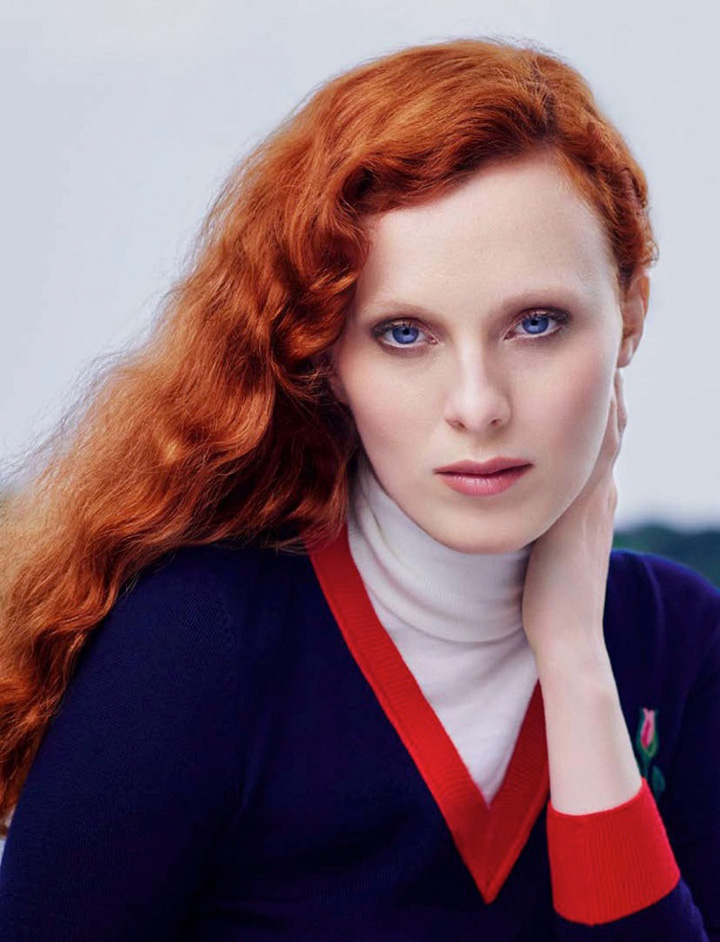 Karen Elson《Harper's Bazaar》俄罗斯版2016年8月号