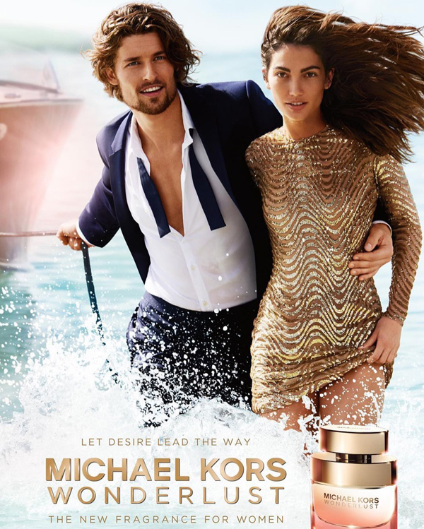 Lily Aldridge 代言Michael Kors香水广告