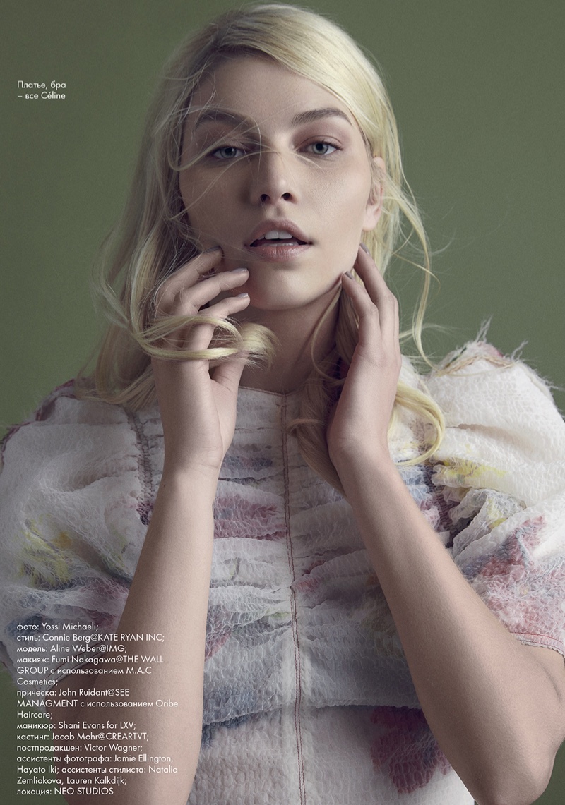 Aline Weber《Elle》哈萨克版2017年2月号