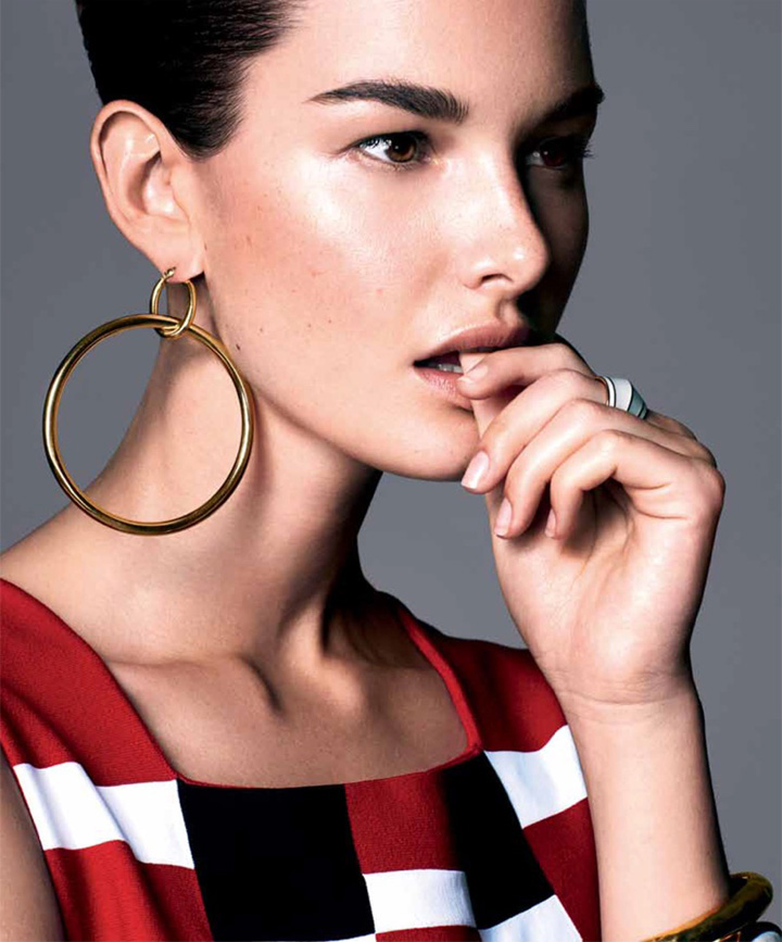 Ophelie Guillermand《Harper’s Bazaar》塞尔维亚版2017年4月号