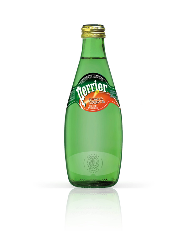 Perrier 推出法国网球果真赛限量版瓶身