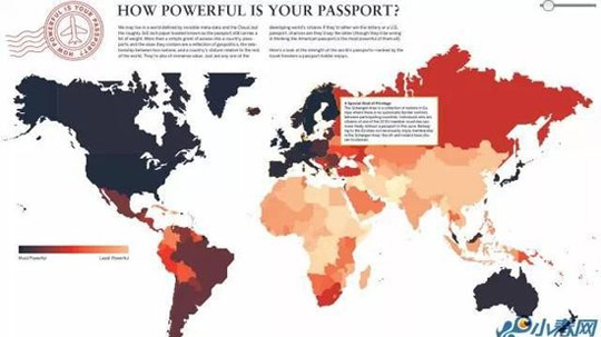 各国护照好用程度排名 英国居首阿富汗垫底