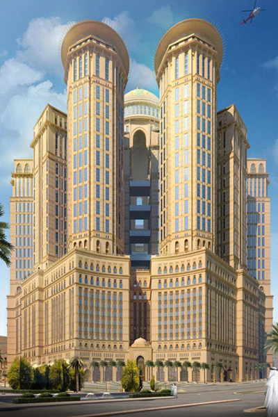 全球最大酒店Abraj Kudai将在圣城麦加崛起【