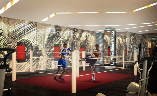 派拉蒙迈阿密世界中心新增设拳击训练场