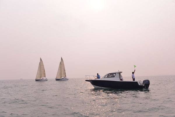 亚诺环中国海岸帆船赛首站青岛站挂帆启航
