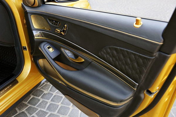 Brabus 推出奔驰S65 AMG土豪金改装
