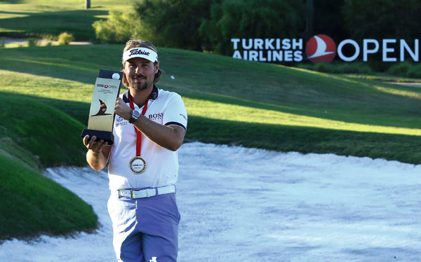 爱彼高尔夫品牌大使维克多·杜比森蝉联土耳其公开赛冠军