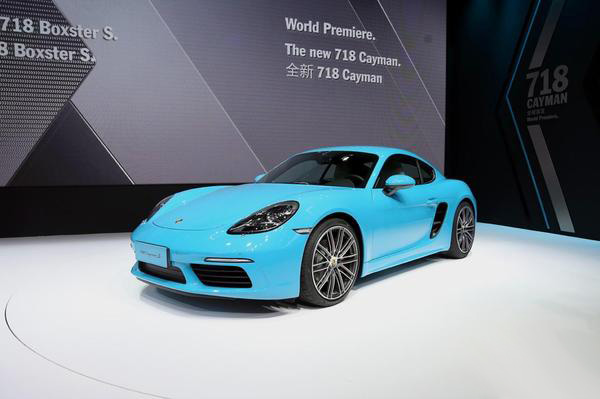 保时捷718 Cayman 北京车展全球首发