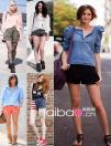 2011夏季欧美型短裤百变，塑造街头时尚范