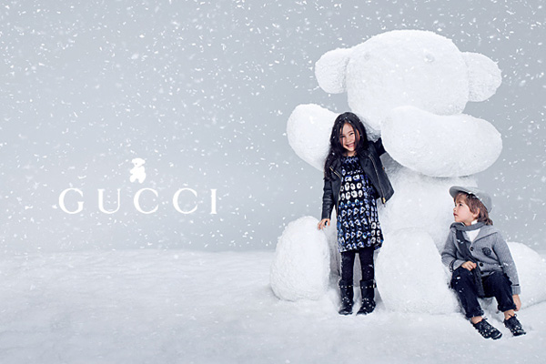 Gucci（古琦）2012年秋冬系列童装广告大片