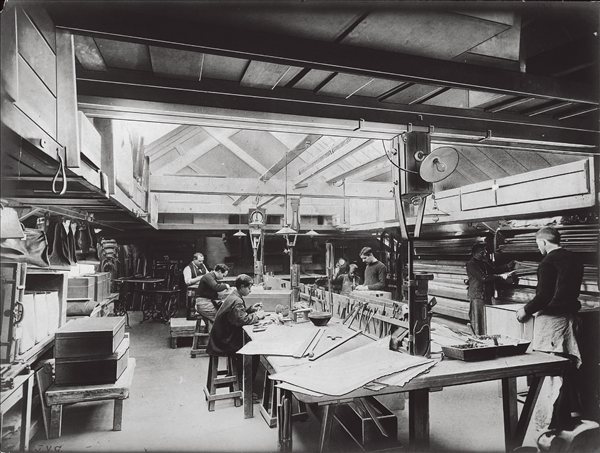1889路易威登asnières 手工工场现代化改革