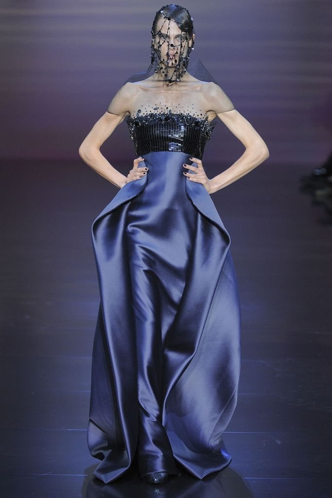 阿玛尼Giorgio Armani Prive 2012秋冬巴黎时装周高定女装系列