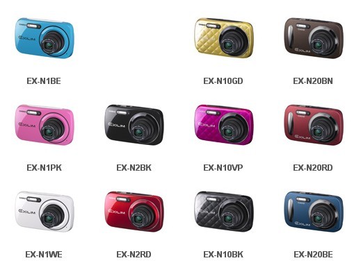 卡西欧N系列数码相机清新上市