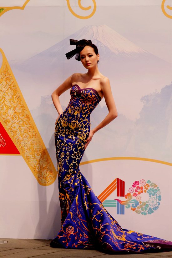 NE•TIGER 携中国顶级模特带来高级定制华服秀,NE•TIGER2012感知中国•日本行