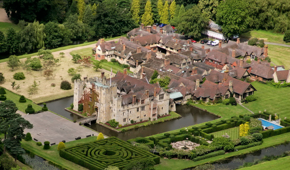 hever castle(海韦尔城堡)住进亨利八世的城堡