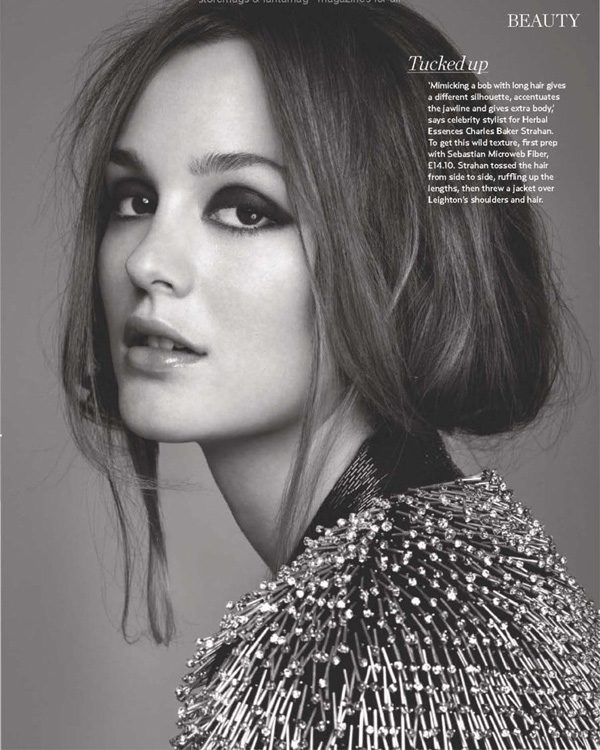 Leighton Meester《Marie Claire》英国版12月号