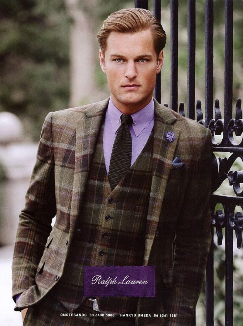 Ralph Lauren Purple Label 2012秋冬男装大片