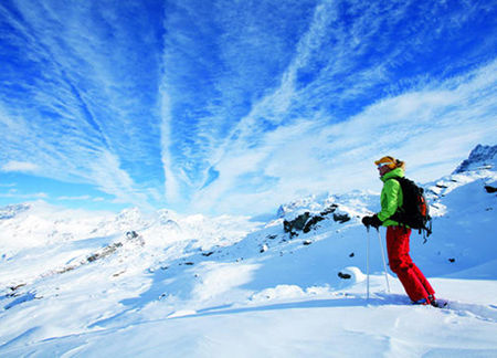 法国拉普拉涅 欧洲的滑雪天堂